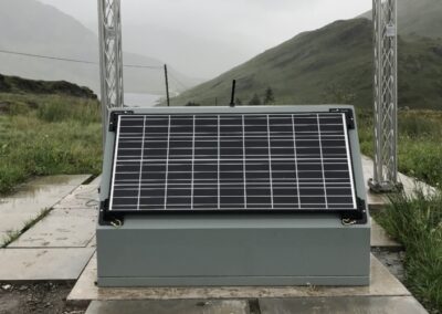 Renewable Solutions: Bespoke solar panel and wind turbine enclosure