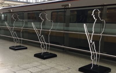 ICEE cuts plastic and metal ‘Tommy Soldier’ profiles using powerful, accurate waterjet